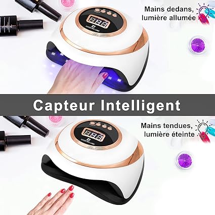 💅 Lampe de Séchage des Ongles Professionnelle – Une Manucure Parfaite en un Instant ! ✨