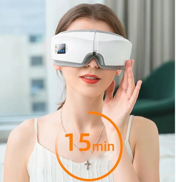 👁 Masseur Oculaire Intelligent 4D – Relaxation et Bien-Être Instantanés ! ✨